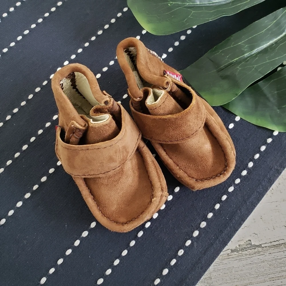 Olibert Olibaby Moccasins Brown Leather